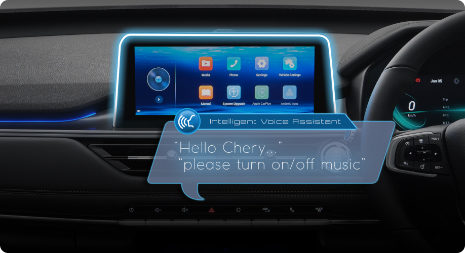 voice assist tiggo 8
